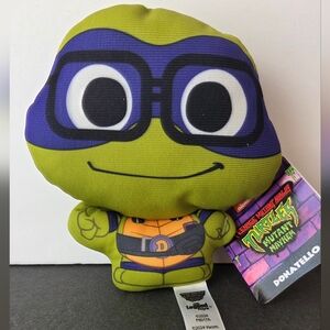 TMNT Mutant Mayhem Donatello Plush 5" NWT Donnie Fabric Doll